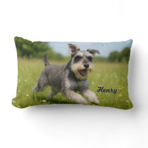 Romping Schnauzer Personalisiert