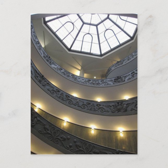 Roms architektonische Decke Postkarte (Vorderseite)