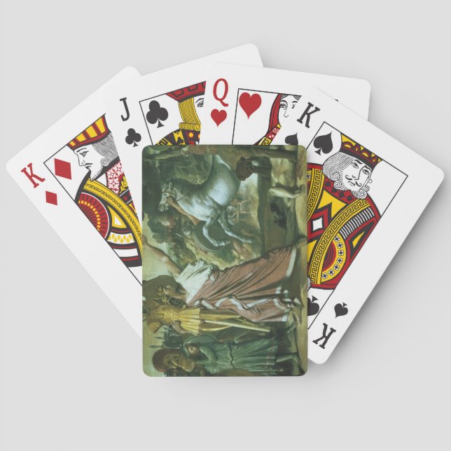 Romulus, Eroberer von Acron, nimmt seinen Hintern  Spielkarten (Rückseite)