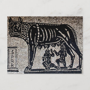 Romulus & Remus Postkarte