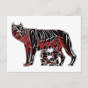 Romulus und Remus Postkarte