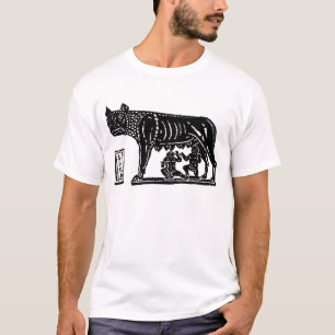 Romulus und Remus römische Mythologie T-Shirt