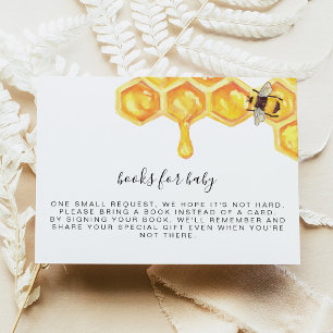 Romy - Honeycomb Bee Books for Baby Insert Einladung