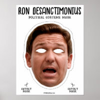 Ron Desanctimony Costume Mask