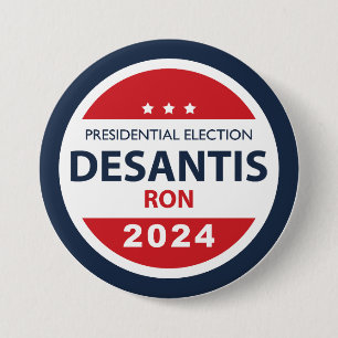 Ron DeSantis 2024 Button