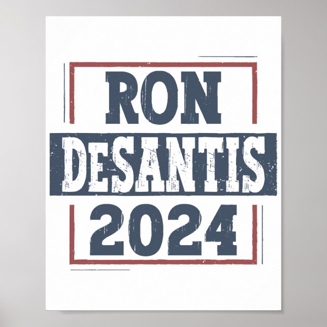 Ron DeSantis 2024 Poster (Vorne)