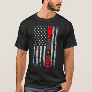 Ron DeSantis 2024 Vintage Wahl der amerikanischen  T-Shirt