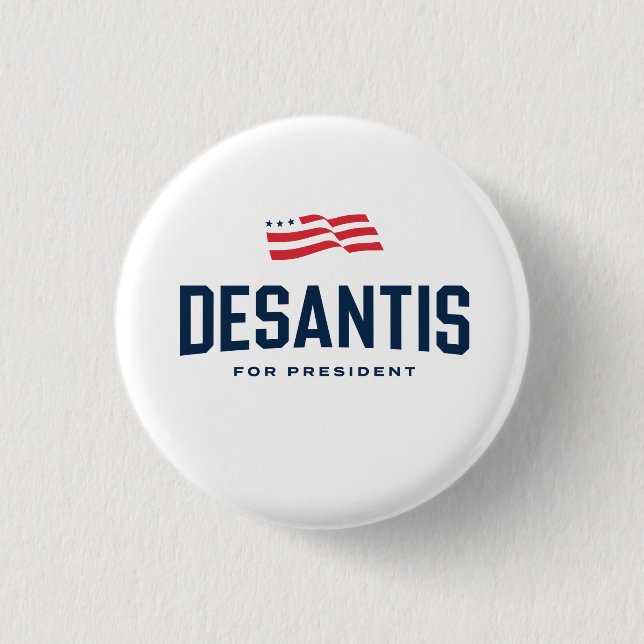 Ron DeSantis für Präsident 2024 Button (Vorderseite)