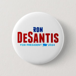Ron DeSantis für Präsident 2024 Button
