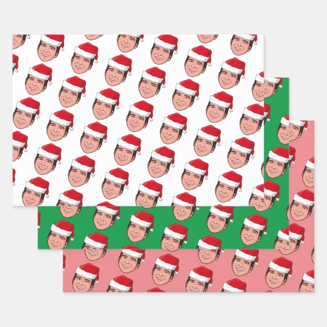 Ron DeSantis Weihnachtswrapping Paper Sheets Geschenkpapier Set (Set)