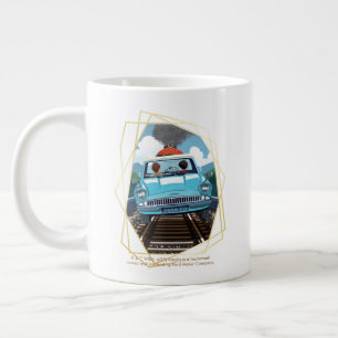 Ron & HARRY POTTER™ in Flying Car to HOGWARTS™ Jumbo-Tasse