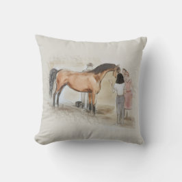 Ron Hevener "Fate of the Stallion" Kissen