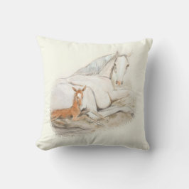 Ron Hevener ""Fate of the Stallion" Kissen