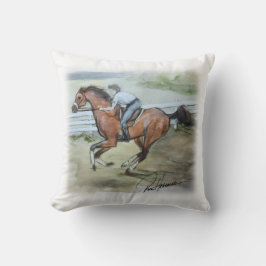 Ron Hevener "Fate of the Stallion" Kissen