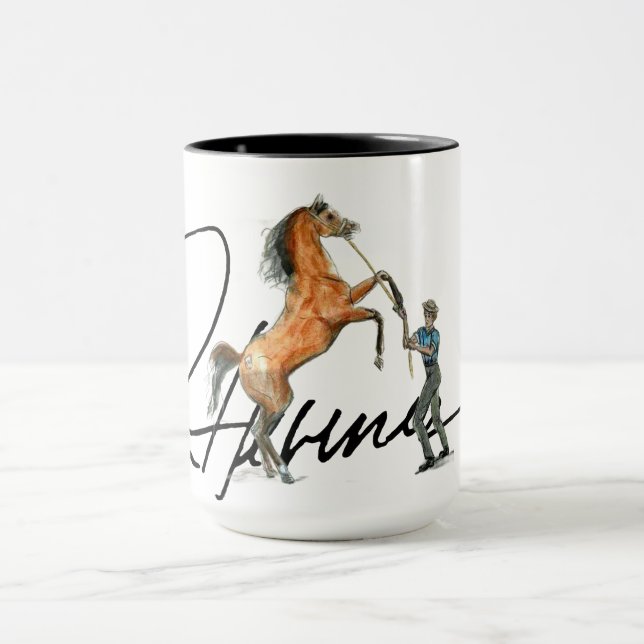 Ron Hevener "Fate of the Stallion" Signature Tasse (Zentrum)