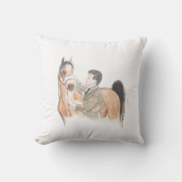 Ron Hevener "Fate the of the Stallion" Kissen