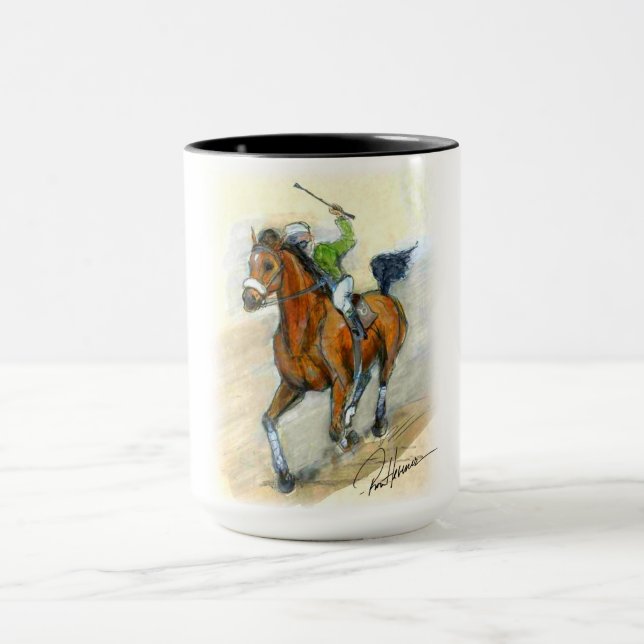 Ron Hevener "Schicksal des Hengstes" Tasse (Zentrum)