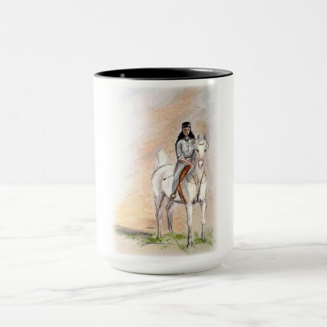 Ron Hevener "Schicksal des Hengstes"  Tasse (Zentrum)
