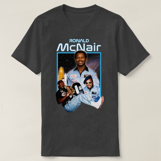 Ron McNair T-Shirt (Design vorne)