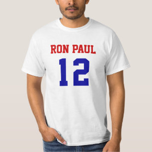 RON PAUL 12 VALUE T - SHIRT