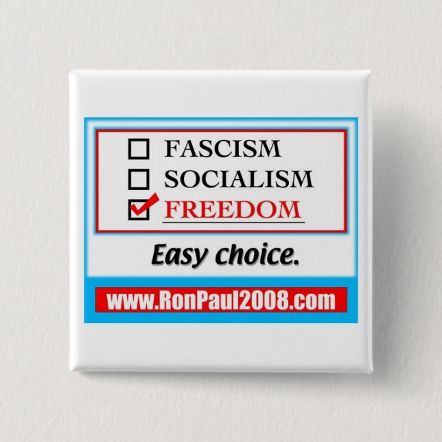 Ron Paul 2008 Button (Vorderseite)