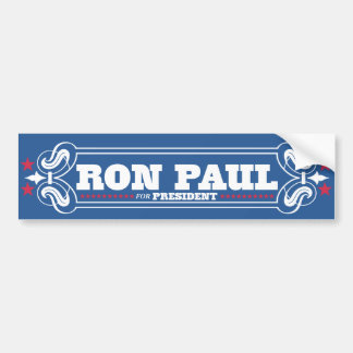 Ron Paul 2012 Autoaufkleber