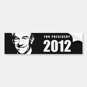 Ron Paul 2012 Autoaufkleber