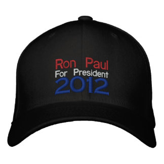 Ron Paul 2012 bestickter Hat Bestickte Baseballkappe