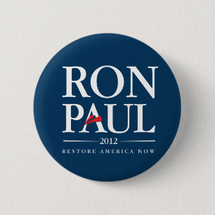 Ron Paul 2012 (Blau) Button