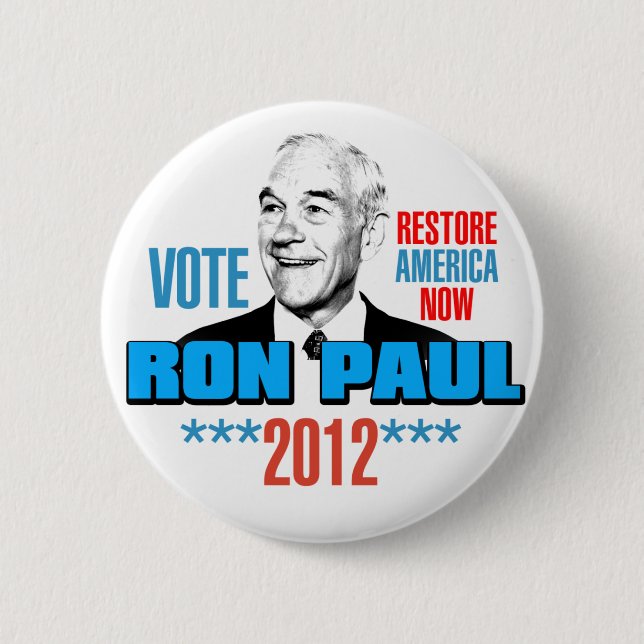 Ron Paul 2012 Button (Vorderseite)