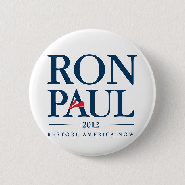 Ron Paul 2012 Button (Vorderseite)