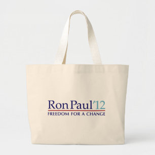 Ron Paul 2012 Jumbo Stoffbeutel