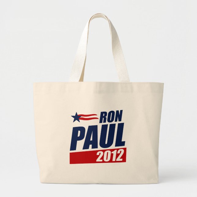 RON PAUL 2012 JUMBO STOFFBEUTEL (Vorne)