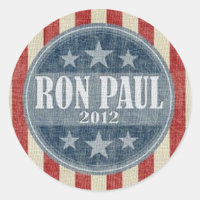 Ron Paul 2012 Kampagne Sticker