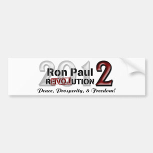 Ron Paul 2012 Kampagnen-Autoaufkleber Autoaufkleber