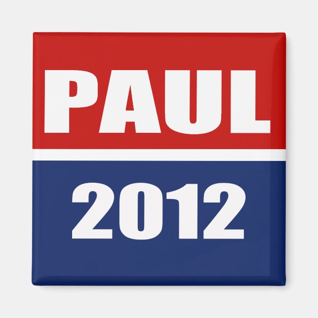 RON PAUL 2012 MAGNET (Vorne)