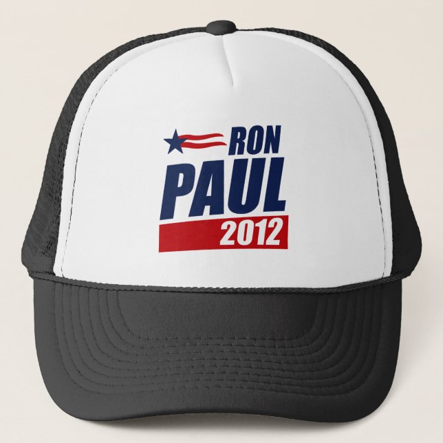RON PAUL 2012 TRUCKERKAPPE (Vorderseite)