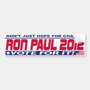 Ron Paul-Änderung Autoaufkleber