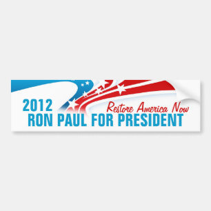 Ron Paul Autoaufkleber