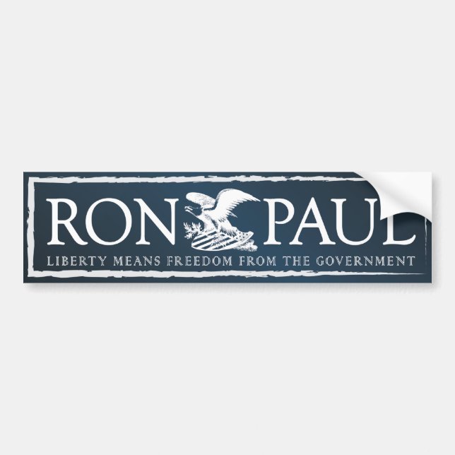 Ron Paul Autoaufkleber (Vorne)