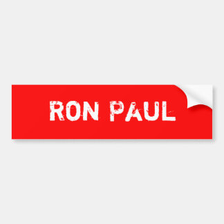 Ron Paul Autoaufkleber