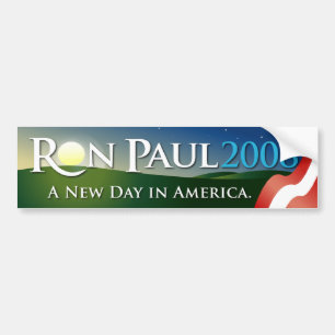 Ron Paul Autoaufkleber 2008