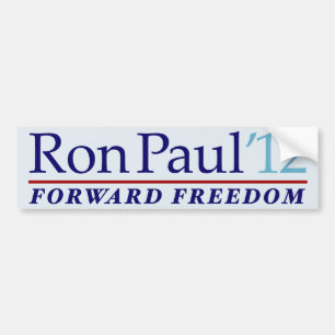 Ron Paul Autoaufkleber 2012