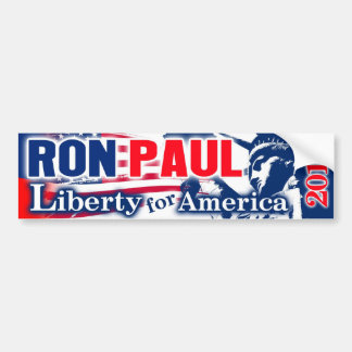 Ron Paul Autoaufkleber 2012