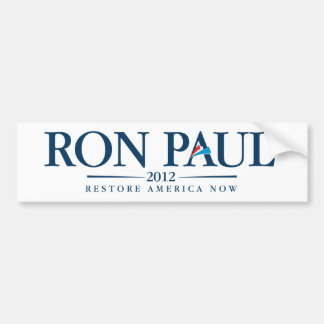 Ron Paul Autoaufkleber 2012