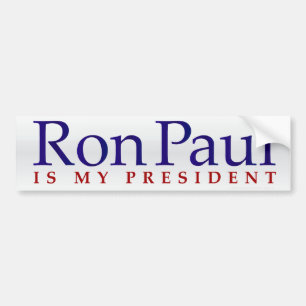 Ron Paul Autoaufkleber 2012