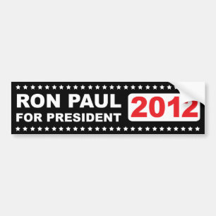 Ron Paul Autoaufkleber 2012