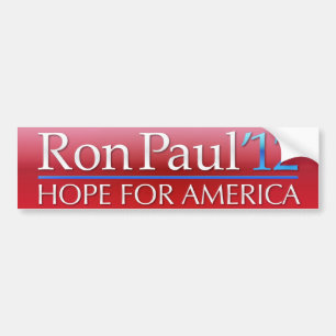 Ron Paul Autoaufkleber 2012