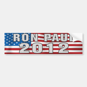 Ron Paul Autoaufkleber 2012