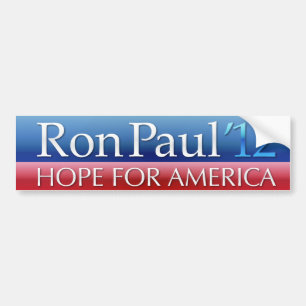 Ron Paul Autoaufkleber 2012